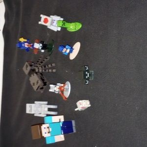 Minecraft figures Minecraft metal